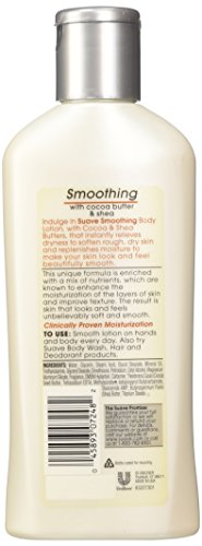 Suave Smoothing With Cocoa Butter & Shea Body Lotion, 10 Fluid Ounce #TOP1