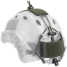 DONGKER Tactical Helmet NVG Battery Pouch,Airsoft Helmet Battery Counterweight Pouch with Hook & Loop for PVS31 Retention System