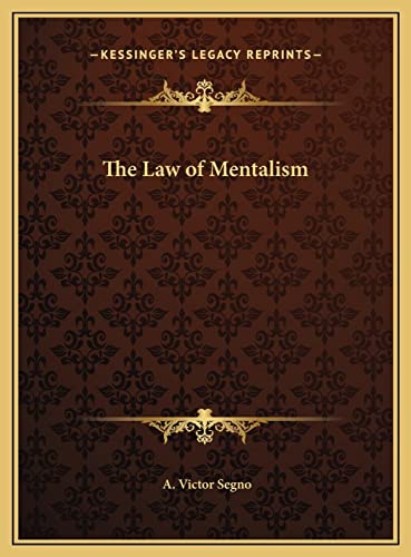 The Law of Mentalism