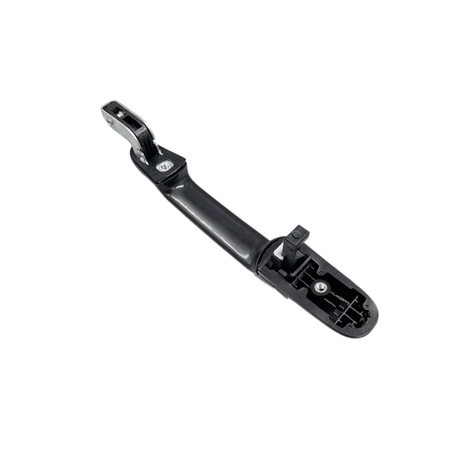 Auto Deurgreep Cover Voor Hyundai Voor Accent 2006 2007 2008 2009 2010 2011 Voor & Achter Deur Buitenste Deurklink Zwart Auto-onderdelen: (Kleur : Front with hole, Size : Left