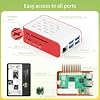 iRasptek Basic kit for Raspberry Pi 5 2GB RAM Includes Active Cooler and Pi5 Case