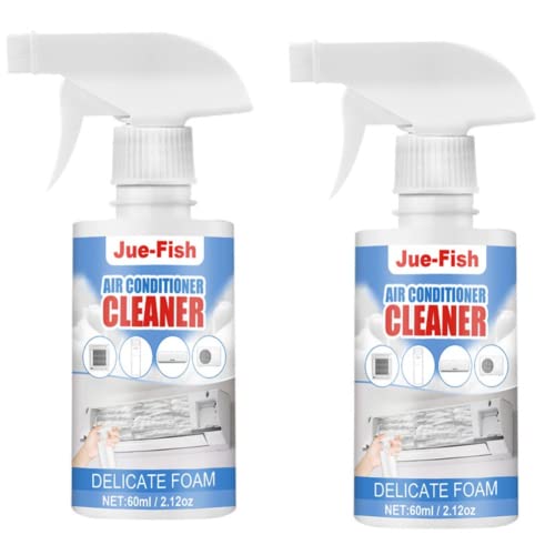 MOCIUN Foam Coil Cleaner for AC Unit Air Conditioner Coil Foaming Heavy Duty Detergent Clean Deodorizer Cleaning Cover 2PCS