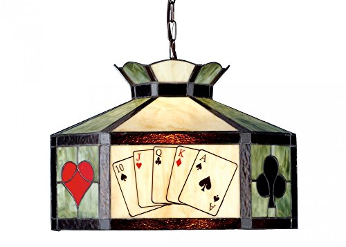 Meyda Tiffany 82015 Texas Hold'em Pendant, 20" Width #TOP7