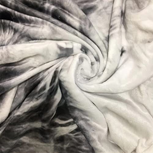 Yrigsun Gray Cow Farm Animal Throw Blanket Cattle Warm Flannel Blanket Western Cowboy Funny Throw Blanket Wildlife Farmhouse Cow Bed Blanket Grey Plush Blanket For Sofa 50"X40" #TOP6