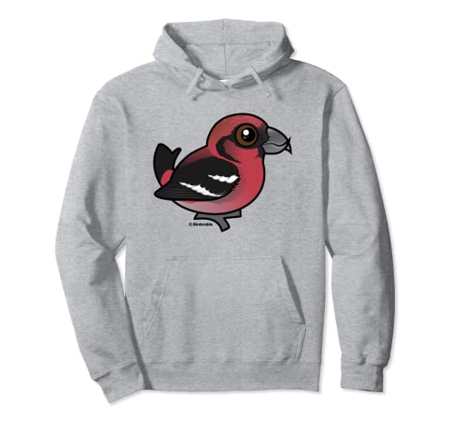 Birdorable White-winged Crossbill Pullover Hoodie