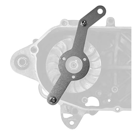 Easyboost Vario Blockierwerkzeug für 50ccm Yamaha Aerox Jog R Neo’s MBK Nitro Booster Bw's Stunt Slider Montagewerkzeug Haltewerkzeug - Gewichte oder Keilriemen zu Wechseln