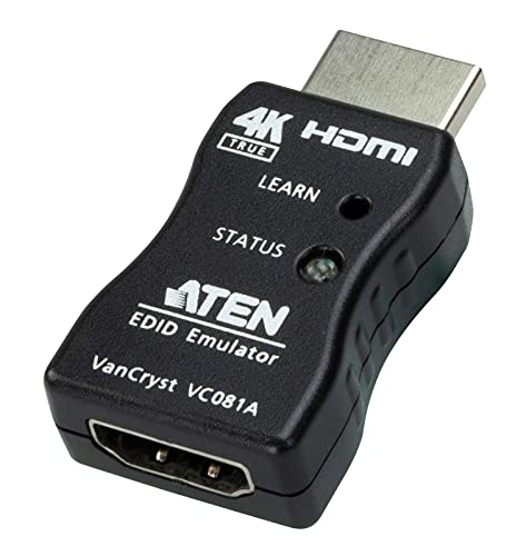 Adapter emulatora True 4K HDMI EDID VC081A ATEN do 3840 x 2160 przy 60 Hz (4:4)