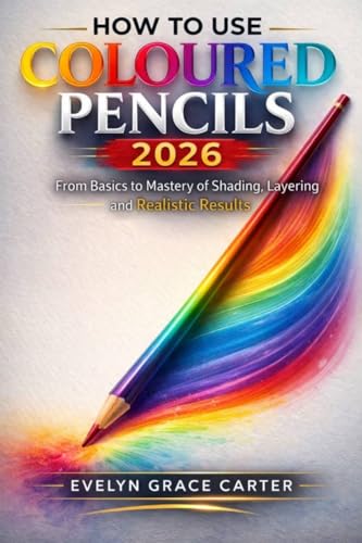 HOW TO USE COLOURED PENCILS 2026: From Basics to Mastery of Shading, Layering and Realistic Results
