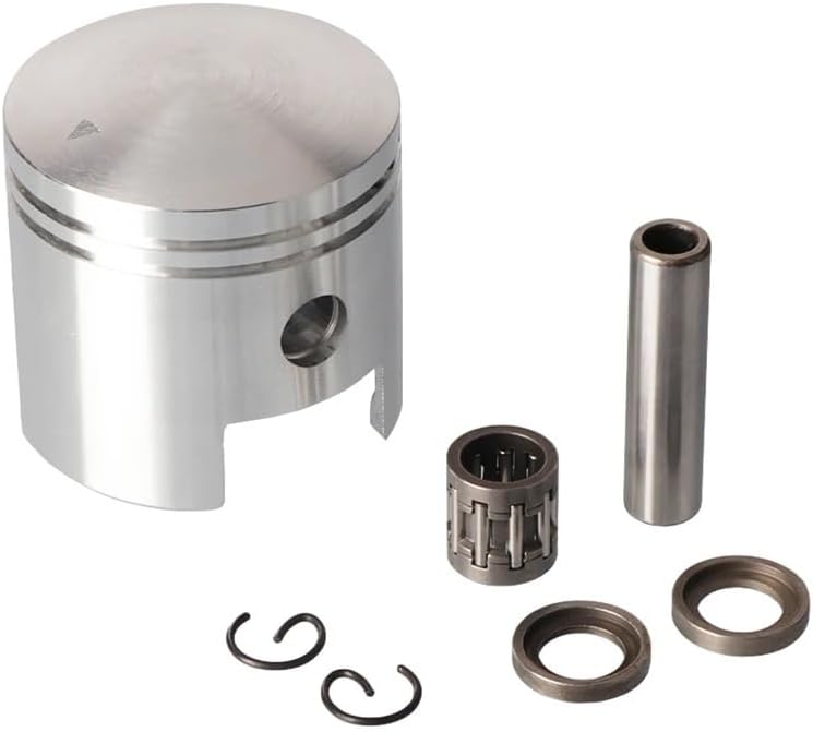 Engine Motor Piston Pin Set 50MM Fit For 100cc Electric Bicycle Motorcycle Ring