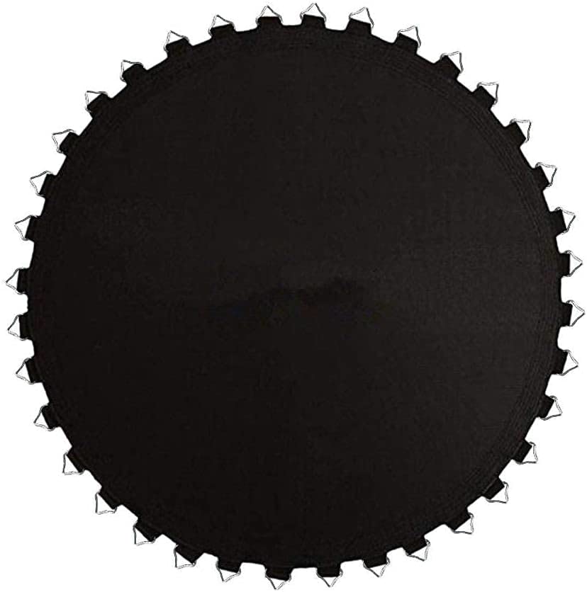 Funda de repuesto para cama elástica y alfombrilla de salto para camas elásticas redondas de 6 a 16 pies, duradera, resistente a la intemperie, perfecta para uso en jardín, mejora la seguridad y la