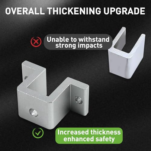 TBWHL Portable Door Lock Hotel Door Lock for Travelers Security, Door Stoppers Security Locks from Inside for Hotel Apartment Home Bedroom with Portable Velvet Bag - Image 5