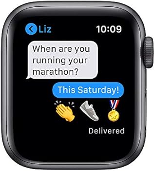 Apple Watch Series 6 (GPS, 44mm) - Space Grey Aluminium Case with Black  Sport Band: Smartwatches: Amazon.com.au