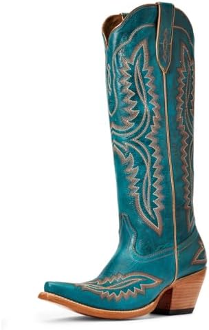 Ariat 100340047.5B Womens Casanova Turq 400 - Blue 7.5B