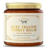 Dr. Miraculous 100% Grass-Fed Beef Tallow and Honey Balm, 4.23 oz (120 g)