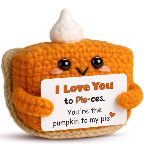 Handmade Crochet Pumpkin Pie