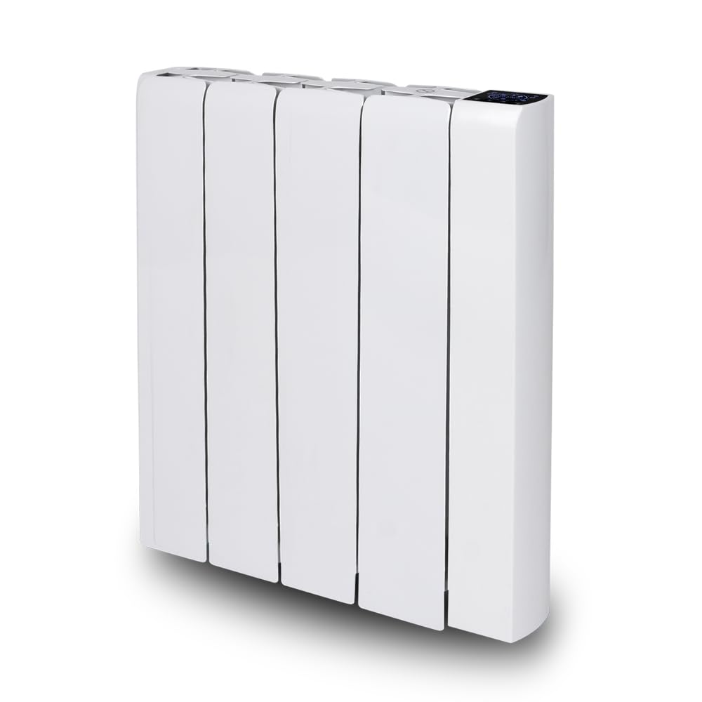 Keramikheizkörper 1000 W – Digitales Thermostat, Timer 7 Tage – Wandmontage Warm Tech