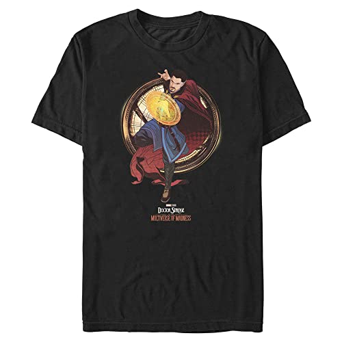 T-shirt Marvel Doctor Strange noir 4XL textile résistant coupe premium