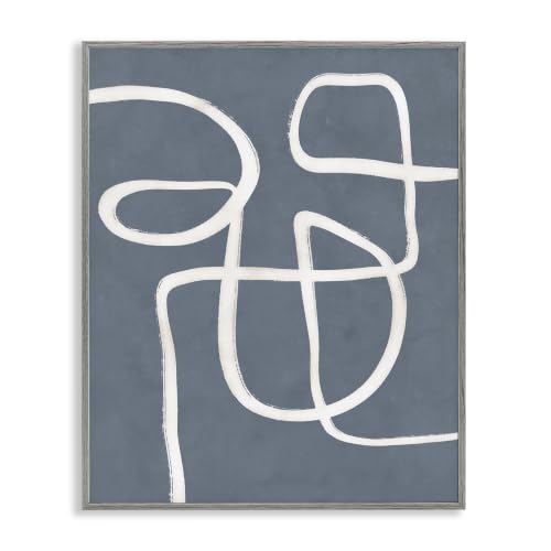 Abstract Geometric Space Linework, 16 x 20 Inch Framed Giclée Print