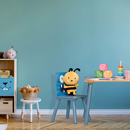 Table enfant avec 2 chaises pour aménager un coin salon multicolore ludique