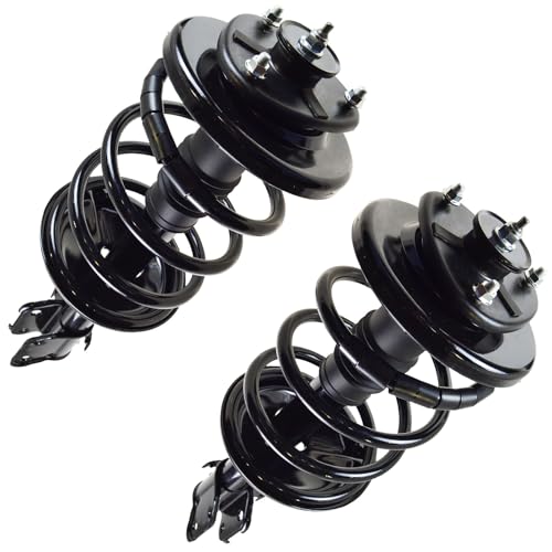 Image of TRQ Front Strut and Spring Assembly Set 2 Piece | For 1999-2004 Honda Odyssey