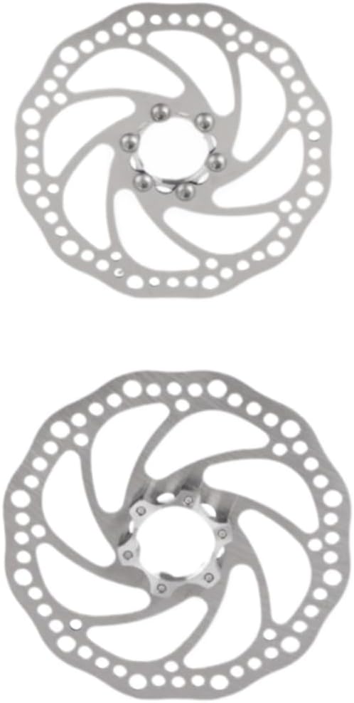 160mm Mountain Bike Brake Rotor 6 Bolts Stainless Steel Bicycle Brake Rotor Floating Disc Disc Brake Rotor Compatible With Mountain Bikes