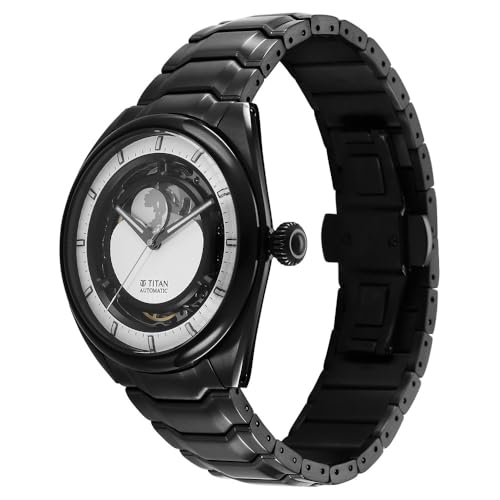 Image of Titan Caelum Multilayered Sun-Moon Dial in Ivory White - Stellar Edition