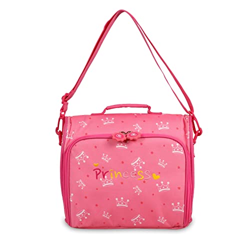 J World Casey - Bolsa de almuerzo para niños, diseño de princesa