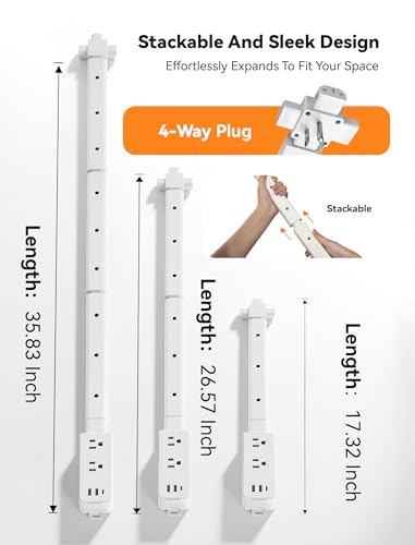 Blueera 5-in-1 Extendable Outlet Extender with 30% Off - Image 3