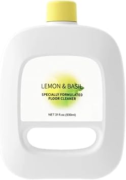 Compatible With Narwal Freo/Freo X Ultra/J4/J3/J2 Models ONLY Lemon & Basil Scented 930ml Multi-Surface Cleaning Solution