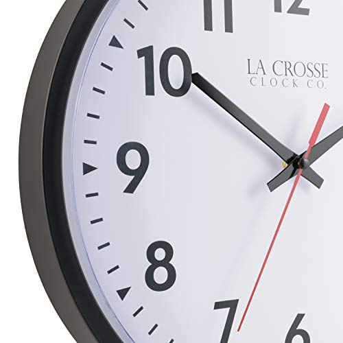 Lacrosse 404-2636-Int 13-Inch Info-Tech Commercial Analog Wall Clock #TOP2