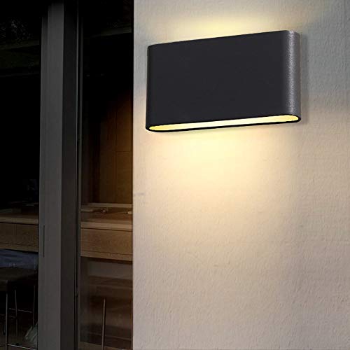 Spotlight extérieur LED et lampe murale étanche double faisceau