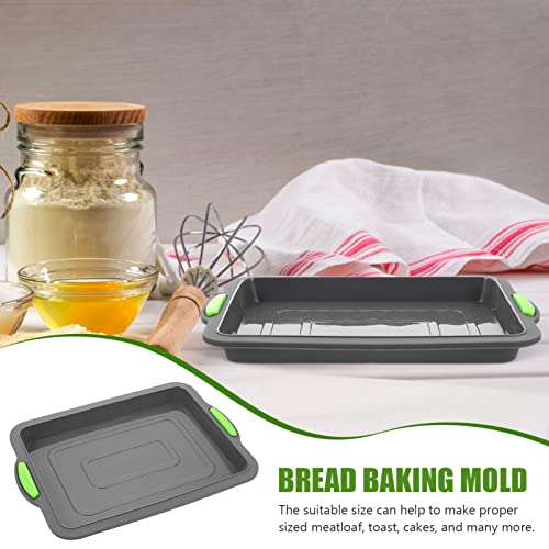 Upkoch Silicone Casserole Dish Rectangular Baking Dish Silicone Baking Pan Lasagna Pans For Cooking Kitchen Cake Dinner Banquet Home Gray #TOP4