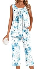 Floral Aqua Blue-beige