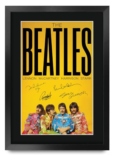 HWC Trading The Beatles Music Gifts Printed Signed Autograph