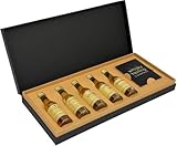 The Whisky Tasting Company Japanese Whisky Gift Set - Including Nikka, Miyagikyo, Blended, Grain, Malt - 5 x 30ml (150ml Total)