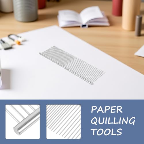 Olvídate de rollos irregulares con este peine para quilling de papel 4