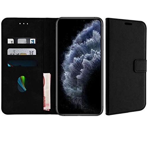 Coque Portefeuille pour Apple iPhone 11 Pro Max, Black