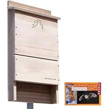 BestNest Single-Celled Bat House Kit with Pole, 85 Bats