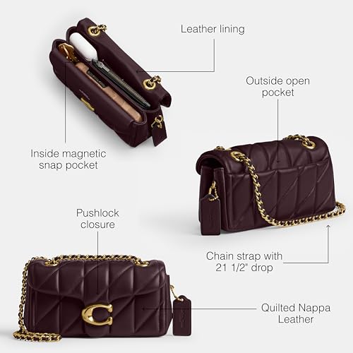 Image of COACH Women's Quilted Leather Tabby 20 Shoulder Bag