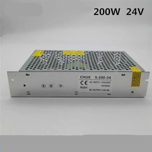 Alimentation à découpage LED CC 24V 200W à sortie unique pour ruban et éclairage intérieur