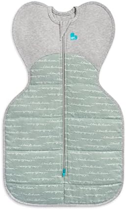 Love To Dream Swaddle UP, Baby Sleeping Bag, Self-Soothing Swaddles for Newborns, Improves Sleep, Snug Fit Helps Calm Startle Reflex, New Born Essentials for Baby, Warm 16-20°C, 6-8.5kg, White