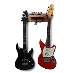 Guitare Lab – Double Support de Guitare & Étagère Murale – 2 Crochets en Caoutchouc Rotatifs, Étagère de Rangement… - Les Beatles, Paul McCartney, John Lennon, RIngo Starr, George Harrison Guitare Lab - Double Support de Guitare & Étagère Murale - 2 Crochets en Caoutchouc Rotatifs, Étagère de Rangement… – Image 5