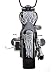 FGD Motorcycle Ghost Flame Set Gas Tank & Fender Decals Stickers (GFFS02) Universal