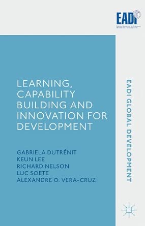 Learning, Capability Building and Innovation for Development 2013th Edition book cover