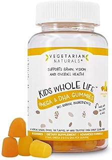 Vegetarian Naturals® Kids Whole Life™ Omega 3 DHA Vegan Vitamin Gummies Supplement, Gluten