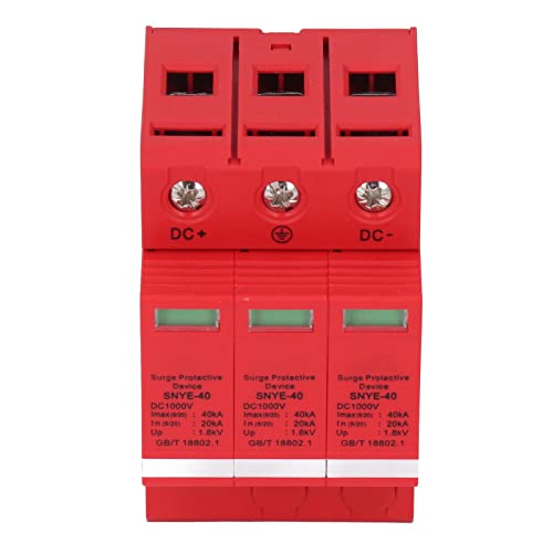 Parafoudre DC 1000V 40KA à réponse rapide avec fenêtre d'état pour rail 3P