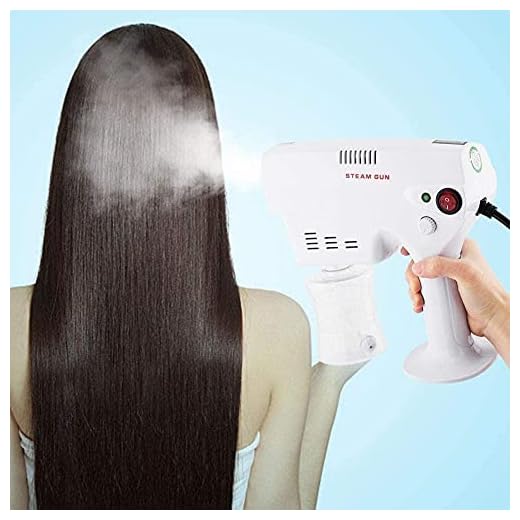 Portable Steam Atomizing Sprays Multifunktionell Hår Steamer Gun, Hair Dye Steamer Luftfuktare Hårvårdsverktyg Fuktar håret för hem och skönhetssalonger