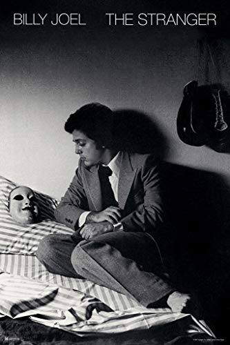 Affiche Billy Joel The Stranger décoration murale rock vintage 40x61 cm