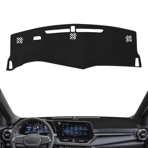Rilsen Dashboard Cover Mat for 2025 2026 Chevy Equinox (Not for EV) Dash Cover Nonslip Dash Mat Protector Sunshade No Glare Black Custom Fit Interior Accessories by Rilsen - Used condition - US$22.71