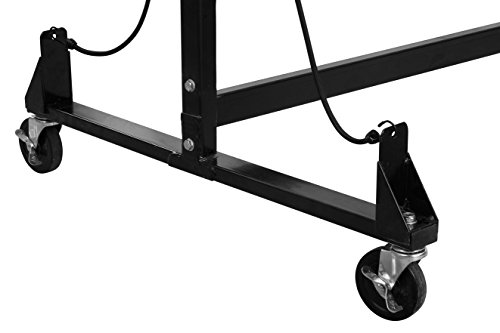 Adiroffice Combo Cart For Chairs & Tables - Foldable Seat & Table Wheeled Caddy - Steel Body Truck With Locking Swivel Caster Wheels - 600 Lbs Weight Capacity - Quick & Easy Assembly #TOP28
